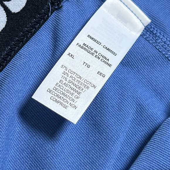 Nike Sportswear Colorblock Leg-A-See Leggings Womens L Blue Neon Green NWT - Picture 4 of 10